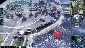 C&C 3 CROSSFIRE Mod | GDI vs NOD BRUTAL AI | Small Town USA