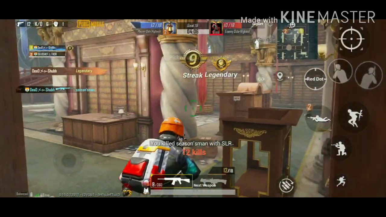 Pubg library mode easy killed enemies || glitch library mode || Pubg mobile game play || DeaD Gaming