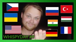 Guess the language quiz 2🤔🤔🤔 [ASMR in different languages] (whispering)