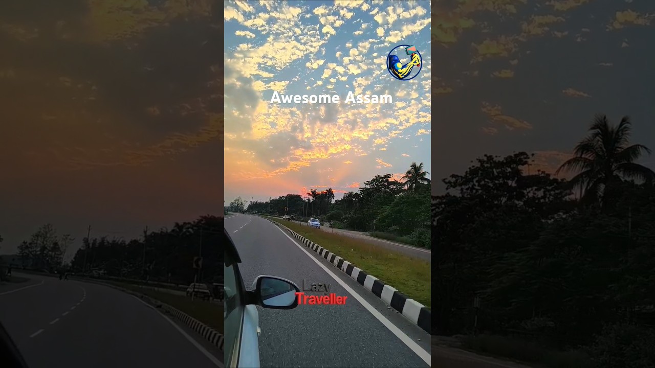 Roads in Assam // Awesome Assam / Beautiful Roads 