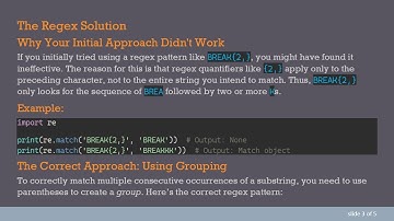 How to Replace Consecutive Substrings in a String Using Python Regex