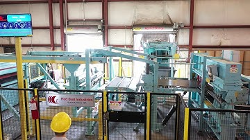 Light Gauge Slitting Line Built by Red Bud Industries