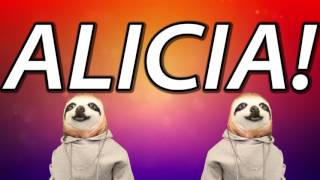 Download Lagu HAPPY BIRTHDAY ALICIA! - SLOTH HAPPY BIRTHDAY RAP MP3