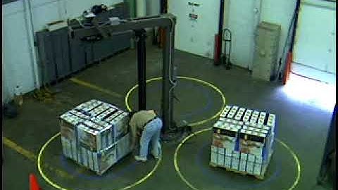 Rotary Tower with 3-Station Stand - Specialty Stretch Wrapper