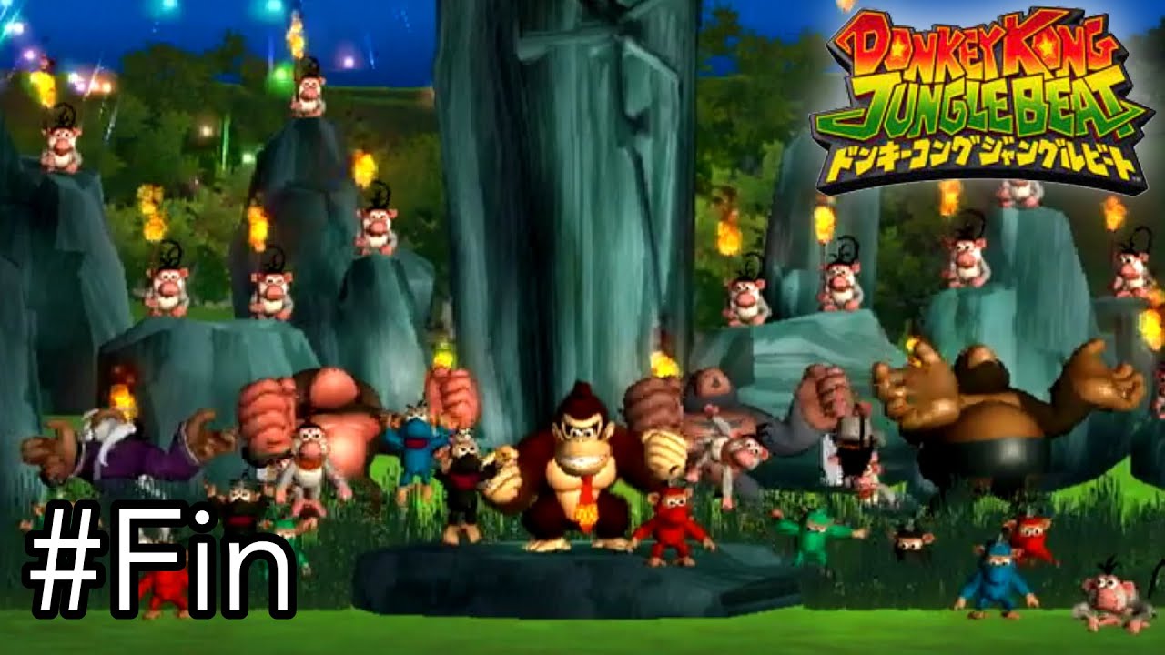 拳とビートがジャングルを救う【ドンキーコング ジャングルビート】#Fin