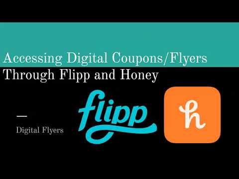 Finding Coupons Online: Flipp and Honey