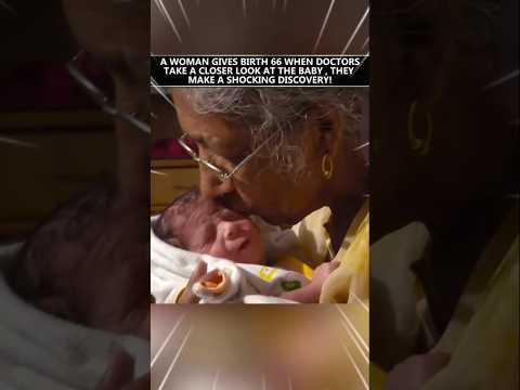 "66-Year-Old Gives Birth—Shocking Discovery About the Baby!" #shorts #shortsfeed #truestory