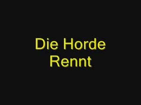 Jan Hegenberg-Die Horde Rennt