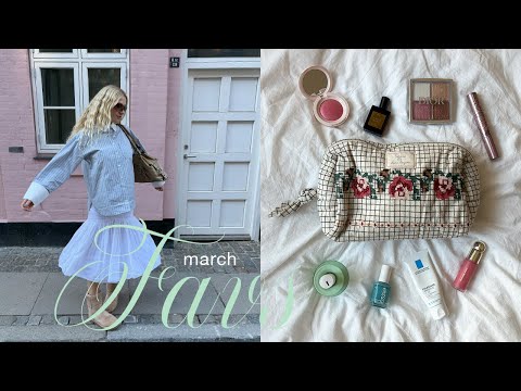 march favourites | fashion, makeup, life 👛💕🫧🐇🍵