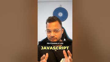No console log in production #javascript #coding #shorts #webdevelopment