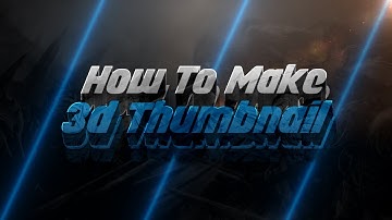 How To Make 3D Thumbnails On Android