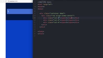 Bootstrap 4 中文教程：网格系统：垂直对齐