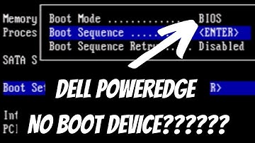 Fix Dell PowerEdge "No Boot Device Available" with CMOS Error UEFI0034 and UEFI0130