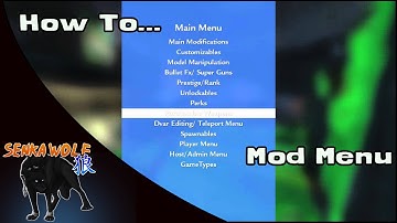 How to install a COD WAW mod menu [2016]