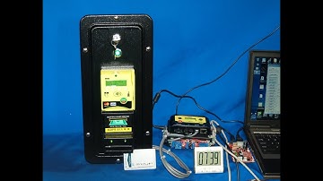 Nayax Credit Card and Pyramid Bill Acceptor Door Kit for Accepting both Cash & Cashless Payments