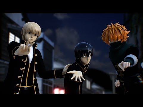 【MMD Gintama】Wave (Circus-P + Giga-P Cover) [60FPS + 1080p]