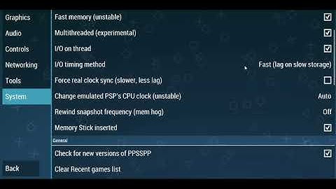 Best PPSSPP Settings for PC - PPSSPP Lag Fix