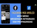 Facebook com mod menu verso amoled apk atualizado 2023 tutorial mod facebook