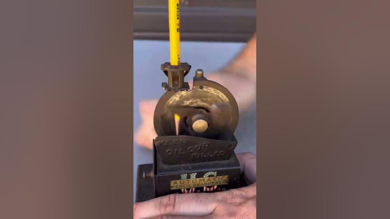 World oldest pencil sharpener shorts ytshorts YouTube