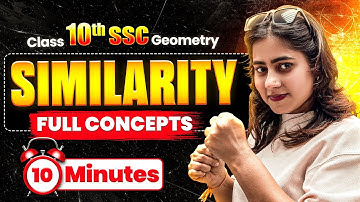Chapter 1 SImilarity All formulae and Concepts in one video 😍 | Class 10th SSC | Maharashtra Board🎯