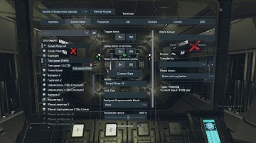 Space Engineers - testing PAM script (auto mining) return home funcion and fly to job position