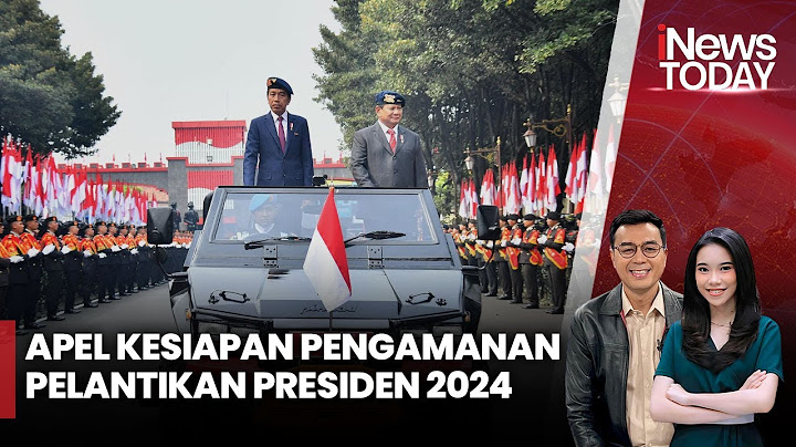 Jokowi Pimpin Apel Kesiapan Pengamanan Pelantikan Presiden di Mako Brimob - iNews Today 15/10