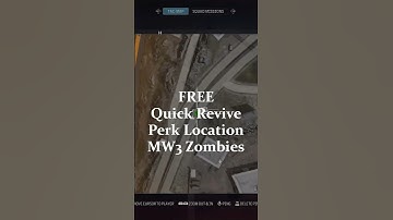 FREE Quick Revive Perk Location Modern Warfare 3 Zombies #mw3 #mwz #modernwarfare3