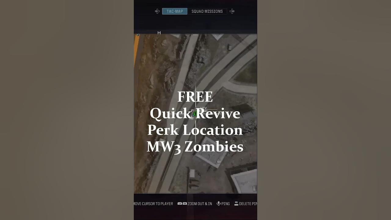 FREE Quick Revive Perk Location Modern Warfare 3 Zombies #mw3 #mwz #