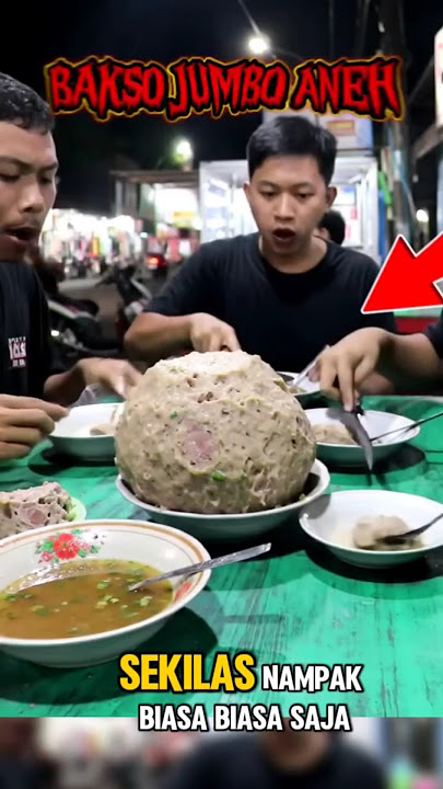 Mysterious jumbo meatballs‼️ #culinary #shorts