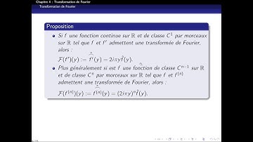 S3 chap 4 Transformation de Fourier partie 2