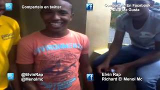 Elvin Rap depluma a uno improvisando en 2 round