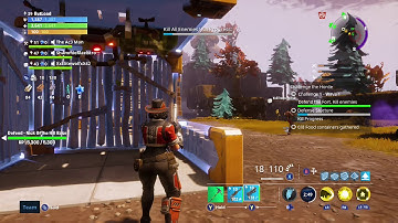 Fortnite Horde Bash with some leecher (FULL GAME) Xbox One