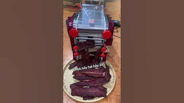 Máy cán mực , cán bò khô #maycanmuc #maycanbokho #maycanthitbo #xh #trend #thinhhanh