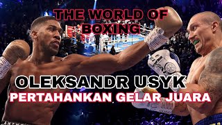 oleksandr usyk vs anthony joshua highlight | the world of boxing | olesandr usyk | anthony joshua