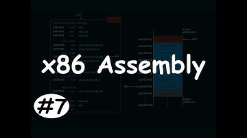 x86 Assembly #7 - Working of a Stack - 2