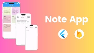 Note App Flutter || Flutter Note App using Firebase