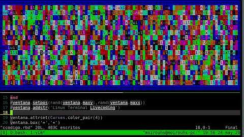 terminal livecoding