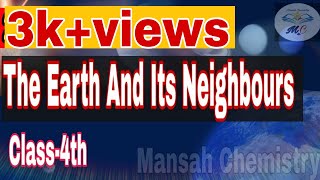 The Earth and its neighbours ||  Class-4th || CBSE || Effectual Science ||