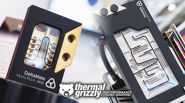 BEAUTIFUL! Thermal Grizzly Custom Water-cooling. - Computex 2025