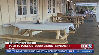 Poway Mayor Proposes Extending Relaxed Outdoor Dining Rules Indefinitely