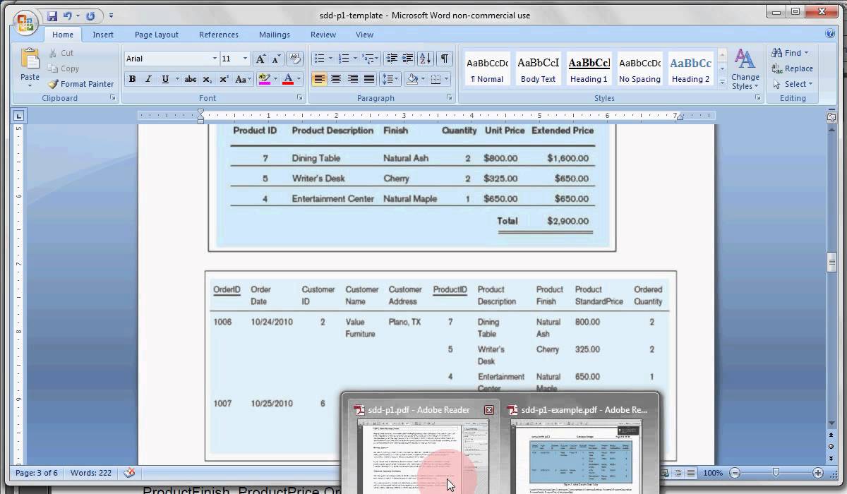 How to START project #1: Design a Relational Database (Steps 1-3)