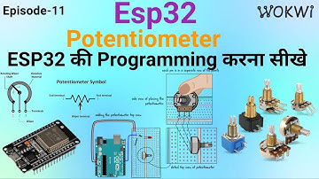 ESP32 and Potentiometer Tutorial | Control ESP32 Projects with Analog Input