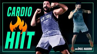 CARDIO KOMBAT#1🔥Quema 500KCAL Con Este ENTRENO HIIT (Sin Material)