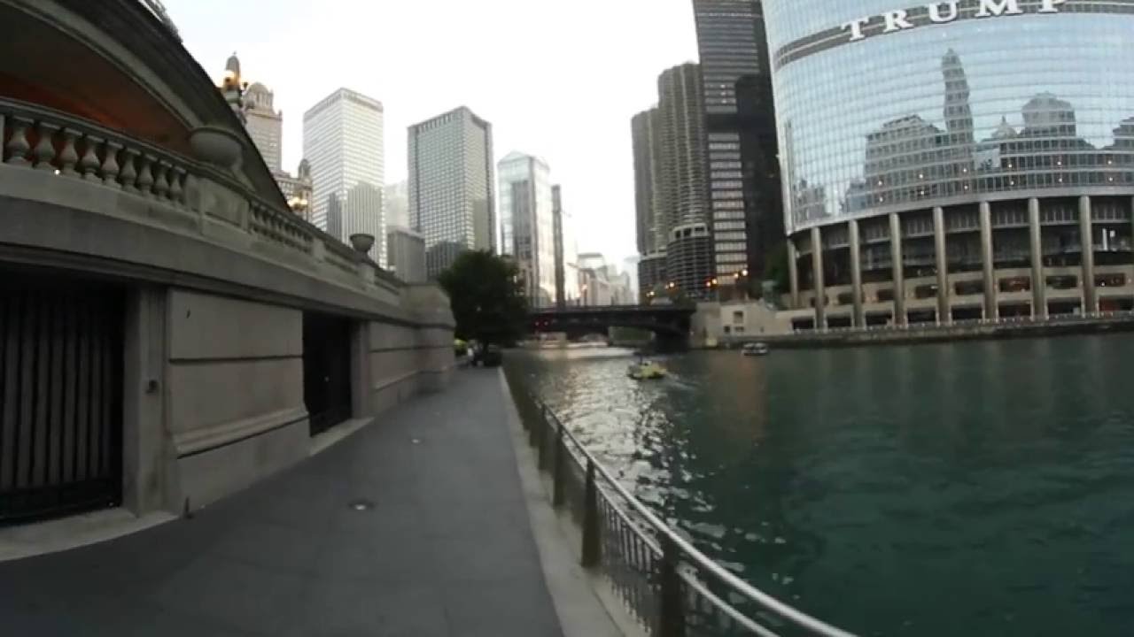 360 Virtual Reality Chicago River Walk Tour 360 Video Part 2 of 4 YouTube