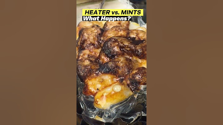 Melting a Mints with a Heater | Hot experiment #crazylaser #experiments
