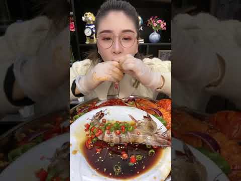 GHOST PEPPER NOODLES MUKBANG EATING Legend eating asmr NitaAlix Channel  (334) -