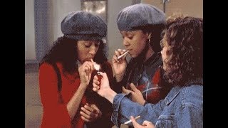 Tia & Tamera get caught smoking! - Sister Sister