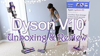 Dyson V10 Vacuum // Cyclone CordlessTotal Clean Plus // Unboxing and Review