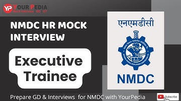 NMDC HR Mock Interview | Executive Trainee | NMDC Interview & GD preparation | Interview Guidance