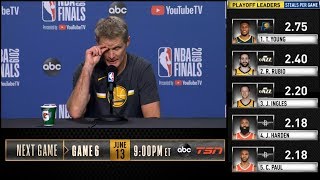 Steve Kerr postgame reaction | Warriors vs Raptors Game 5 | 2019 NBA Finals